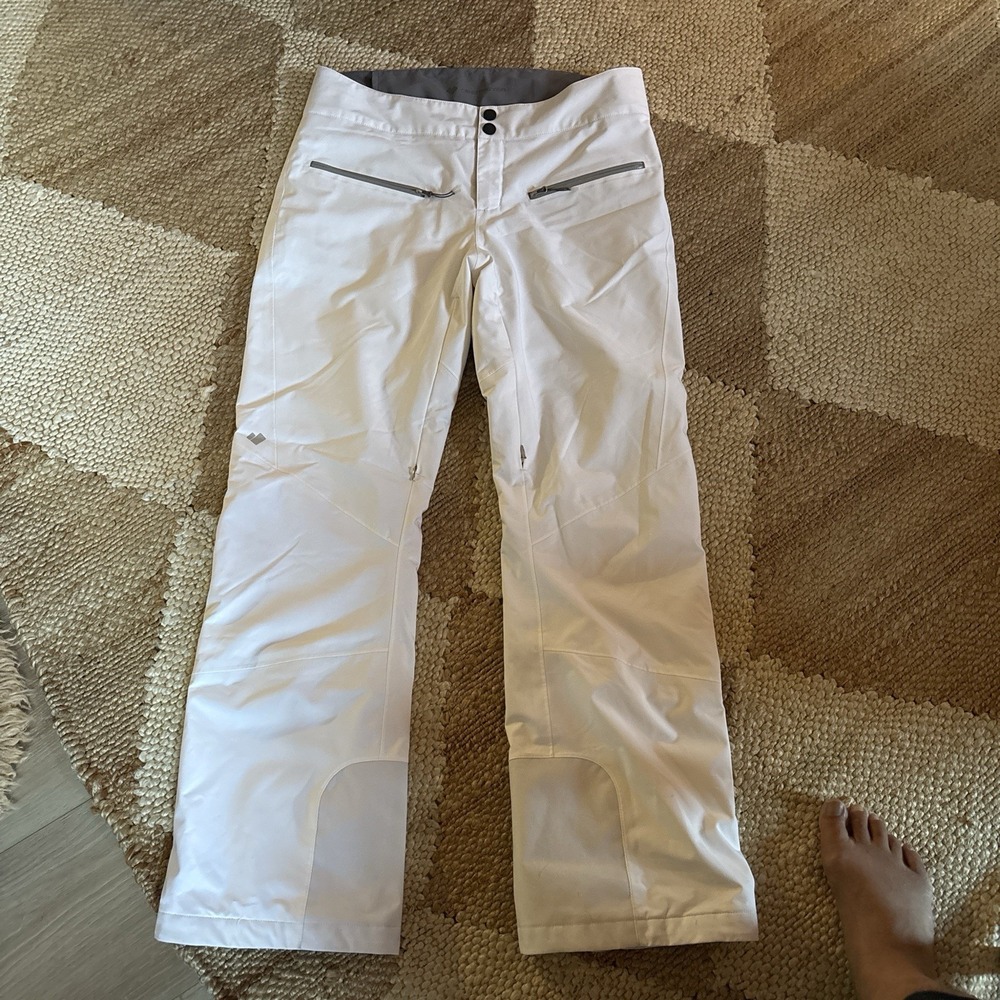 Obermeyer  white Women's Bliss Tech  Ski Snow Winter Pant. Excellent Size 12